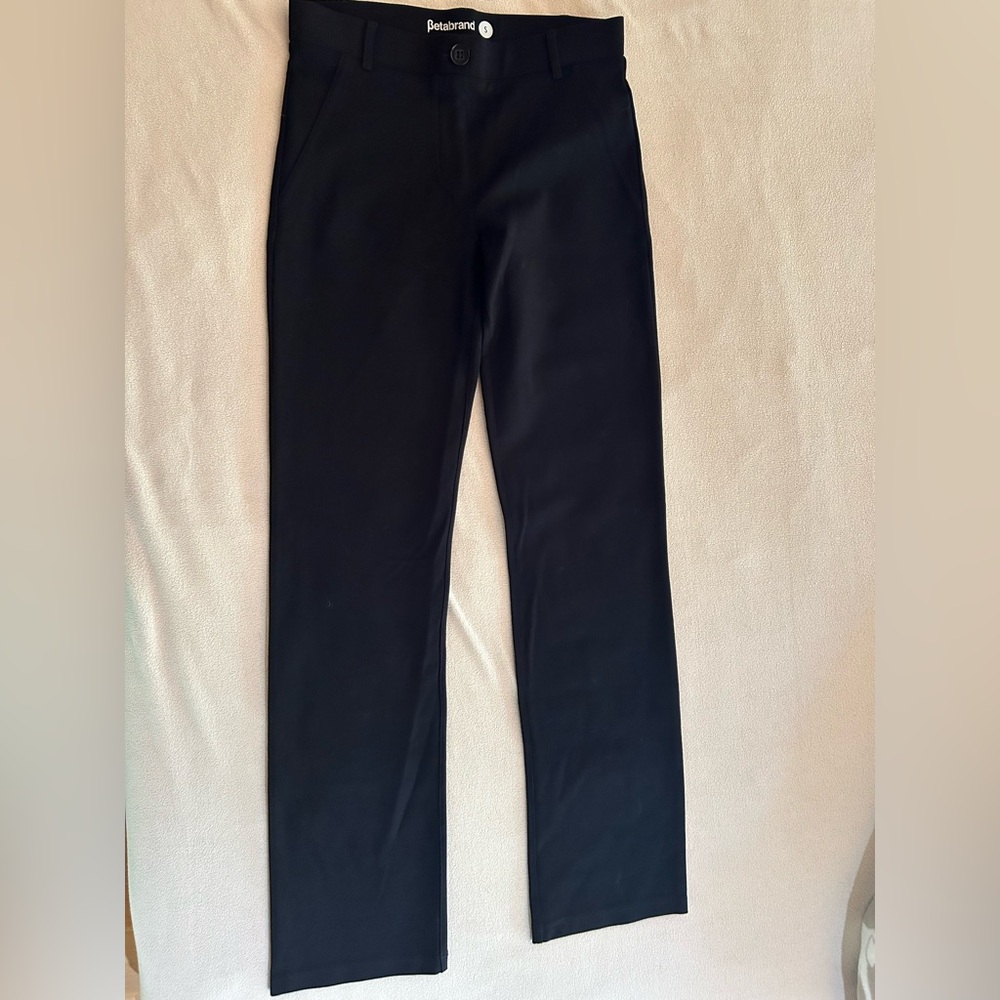 Betabrand women’s Classic Black Dress Pants